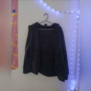 George Midnight Black Teddy Jacket